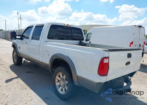 2011 Ford F-250 Lariat z USA, uszkodzony, nr VIN 1FT7W2BT3BEC85198